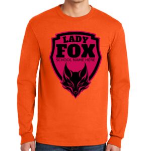 Gildan Ultra Cotton Long Sleeve T-Shirt with Pocket Thumbnail