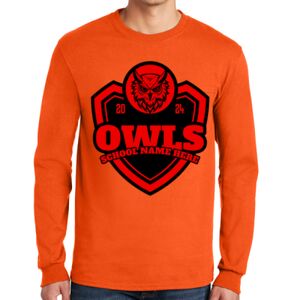 Gildan Ultra Cotton Long Sleeve T-Shirt with Pocket Thumbnail