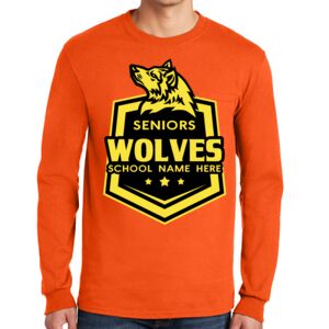 Gildan Ultra Cotton Long Sleeve T-Shirt with Pocket Thumbnail