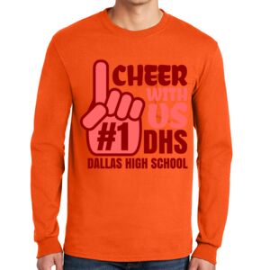 Gildan Ultra Cotton Long Sleeve T-Shirt with Pocket Thumbnail