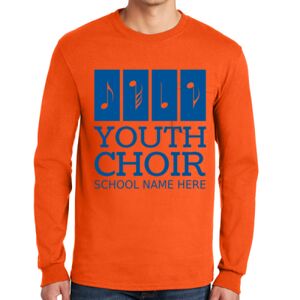 Gildan Ultra Cotton Long Sleeve T-Shirt with Pocket Thumbnail