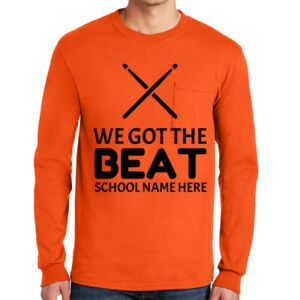 Gildan Ultra Cotton Long Sleeve T-Shirt with Pocket Thumbnail