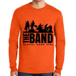 Gildan Ultra Cotton Long Sleeve T-Shirt with Pocket Thumbnail