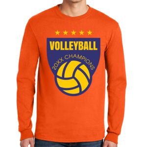 Gildan Ultra Cotton Long Sleeve T-Shirt with Pocket Thumbnail