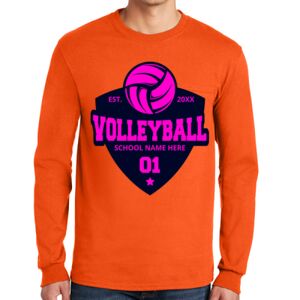 Gildan Ultra Cotton Long Sleeve T-Shirt with Pocket Thumbnail