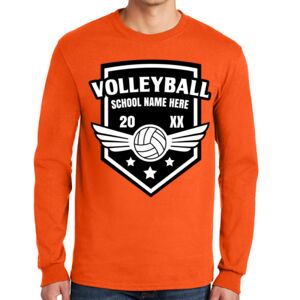 Gildan Ultra Cotton Long Sleeve T-Shirt with Pocket Thumbnail