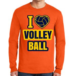 Gildan Ultra Cotton Long Sleeve T-Shirt with Pocket Thumbnail