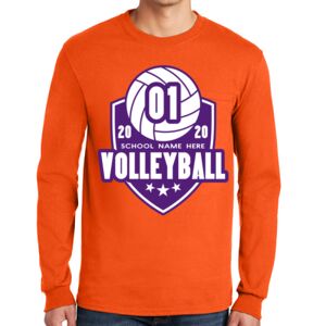 Gildan Ultra Cotton Long Sleeve T-Shirt with Pocket Thumbnail