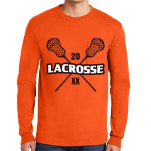 Gildan Ultra Cotton Long Sleeve T-Shirt with Pocket Thumbnail