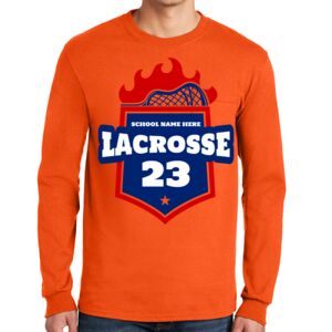 Gildan Ultra Cotton Long Sleeve T-Shirt with Pocket Thumbnail