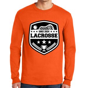 Gildan Ultra Cotton Long Sleeve T-Shirt with Pocket Thumbnail