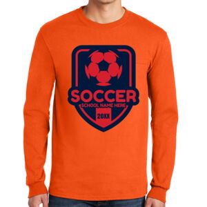 Gildan Ultra Cotton Long Sleeve T-Shirt with Pocket Thumbnail