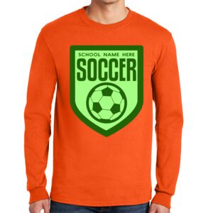 Gildan Ultra Cotton Long Sleeve T-Shirt with Pocket Thumbnail