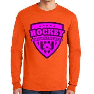 Gildan Ultra Cotton Long Sleeve T-Shirt with Pocket Thumbnail