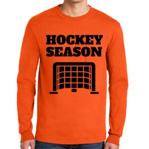 Gildan Ultra Cotton Long Sleeve T-Shirt with Pocket Thumbnail