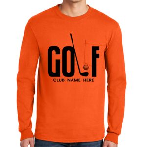 Gildan Ultra Cotton Long Sleeve T-Shirt with Pocket Thumbnail