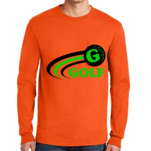 Gildan Ultra Cotton Long Sleeve T-Shirt with Pocket Thumbnail