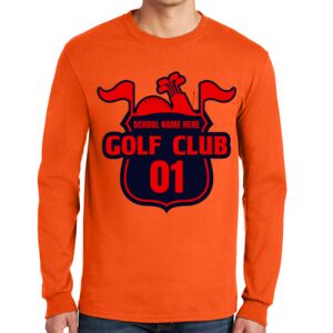 Gildan Ultra Cotton Long Sleeve T-Shirt with Pocket Thumbnail