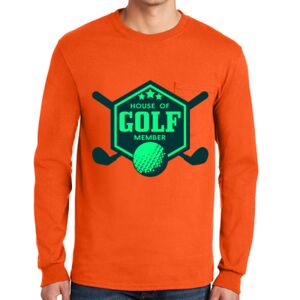 Gildan Ultra Cotton Long Sleeve T-Shirt with Pocket Thumbnail