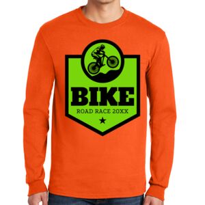 Gildan Ultra Cotton Long Sleeve T-Shirt with Pocket Thumbnail