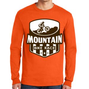 Gildan Ultra Cotton Long Sleeve T-Shirt with Pocket Thumbnail