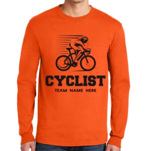 Gildan Ultra Cotton Long Sleeve T-Shirt with Pocket Thumbnail