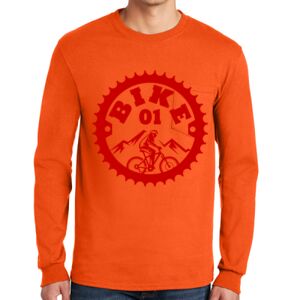 Gildan Ultra Cotton Long Sleeve T-Shirt with Pocket Thumbnail