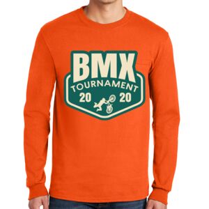 Gildan Ultra Cotton Long Sleeve T-Shirt with Pocket Thumbnail