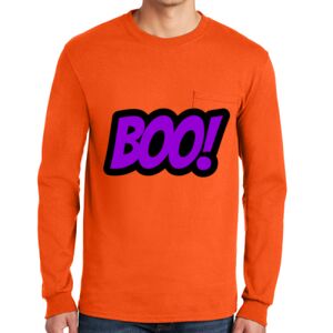 Gildan Ultra Cotton Long Sleeve T-Shirt with Pocket Thumbnail