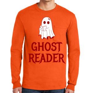 Gildan Ultra Cotton Long Sleeve T-Shirt with Pocket Thumbnail