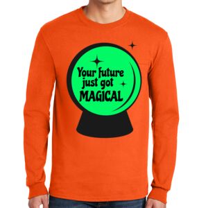 Gildan Ultra Cotton Long Sleeve T-Shirt with Pocket Thumbnail