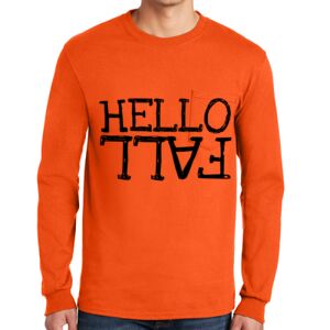 Gildan Ultra Cotton Long Sleeve T-Shirt with Pocket Thumbnail