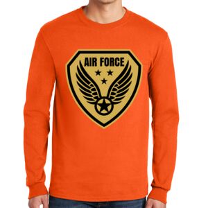 Gildan Ultra Cotton Long Sleeve T-Shirt with Pocket Thumbnail