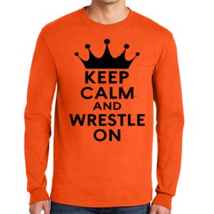 Gildan Ultra Cotton Long Sleeve T-Shirt with Pocket Thumbnail