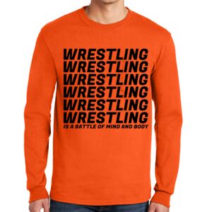 Gildan Ultra Cotton Long Sleeve T-Shirt with Pocket Thumbnail