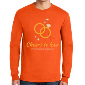 Gildan Ultra Cotton Long Sleeve T-Shirt with Pocket Thumbnail