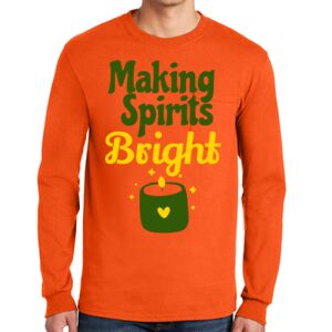 Gildan Ultra Cotton Long Sleeve T-Shirt with Pocket Thumbnail