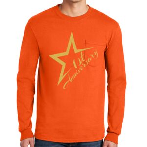 Gildan Ultra Cotton Long Sleeve T-Shirt with Pocket Thumbnail