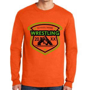 Gildan Ultra Cotton Long Sleeve T-Shirt with Pocket Thumbnail