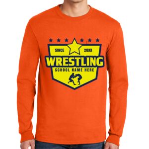 Gildan Ultra Cotton Long Sleeve T-Shirt with Pocket Thumbnail