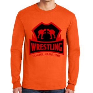 Gildan Ultra Cotton Long Sleeve T-Shirt with Pocket Thumbnail