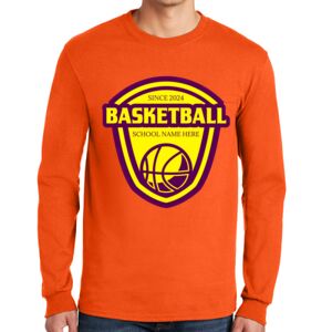 Gildan Ultra Cotton Long Sleeve T-Shirt with Pocket Thumbnail