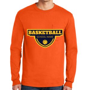 Gildan Ultra Cotton Long Sleeve T-Shirt with Pocket Thumbnail