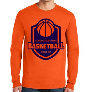 Gildan Ultra Cotton Long Sleeve T-Shirt with Pocket Thumbnail