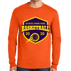 Gildan Ultra Cotton Long Sleeve T-Shirt with Pocket Thumbnail