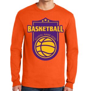 Gildan Ultra Cotton Long Sleeve T-Shirt with Pocket Thumbnail