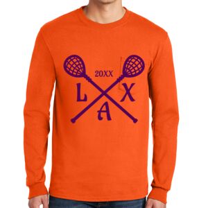 Gildan Ultra Cotton Long Sleeve T-Shirt with Pocket Thumbnail