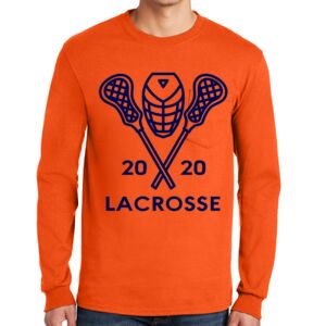 Gildan Ultra Cotton Long Sleeve T-Shirt with Pocket Thumbnail