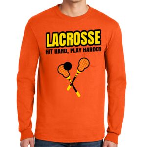 Gildan Ultra Cotton Long Sleeve T-Shirt with Pocket Thumbnail