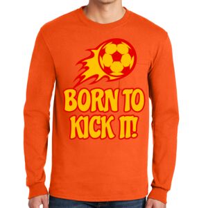 Gildan Ultra Cotton Long Sleeve T-Shirt with Pocket Thumbnail